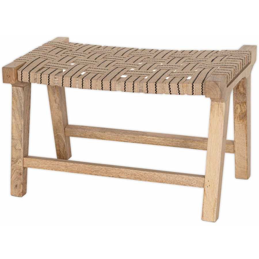 Nkuku Nish Low Stool - Natural