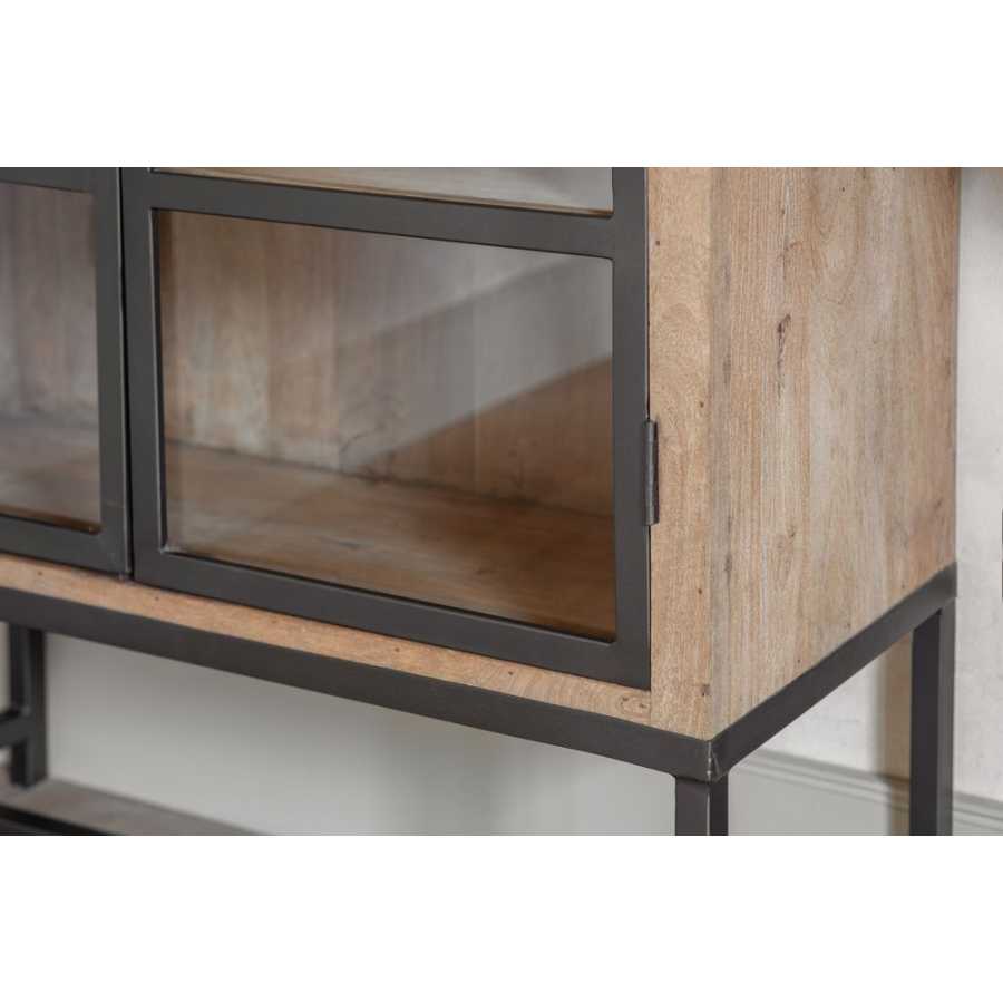 Nkuku Nirvi Display Cabinet - Black