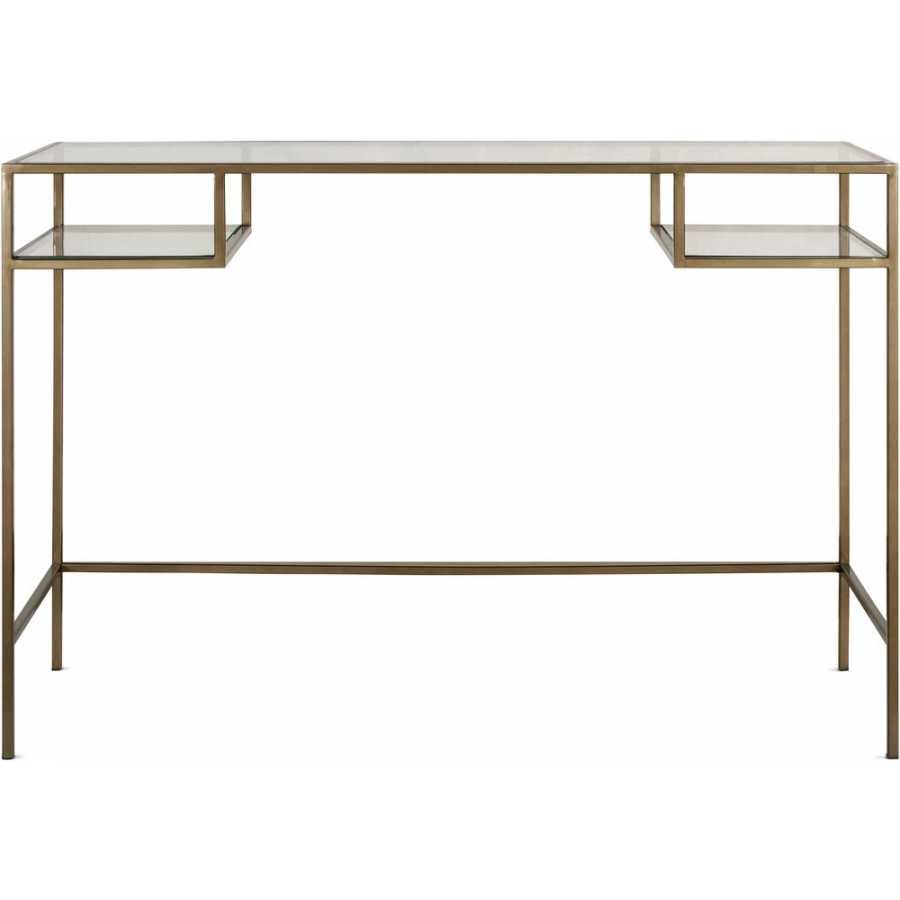 Nkuku Nakuru Console Table - Brass