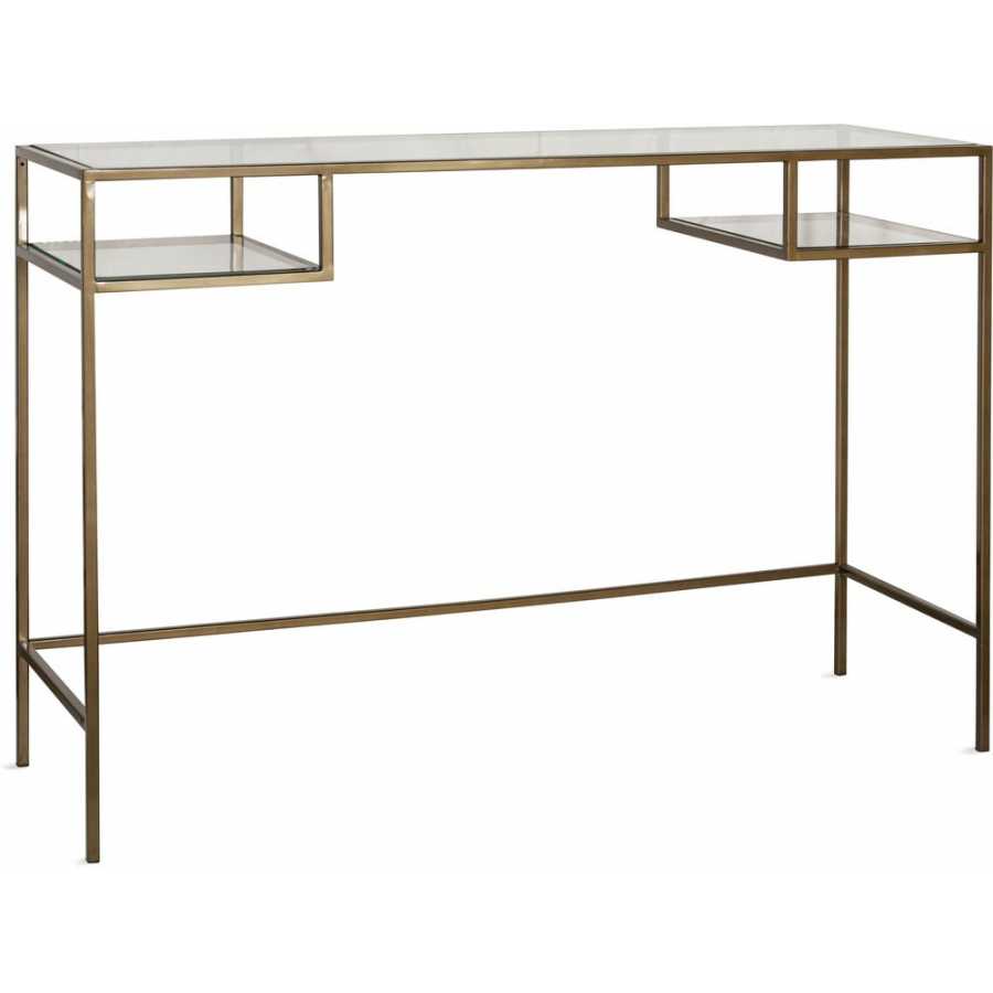 Nkuku Nakuru Console Table - Brass