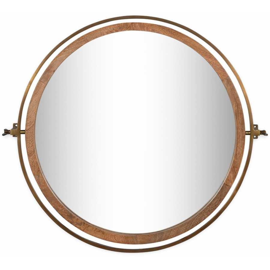 Nkuku Parutti Wall Mirror - Natural