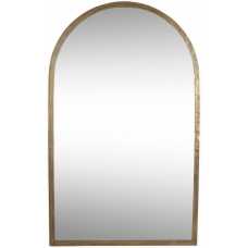 Nkuku Murwara Full Length Mirror - Antique Brass