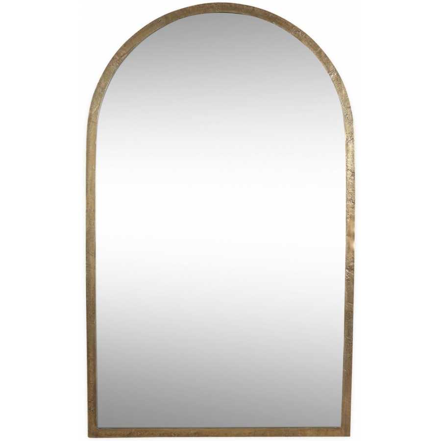 Nkuku Murwara Full Length Mirror - Antique Brass