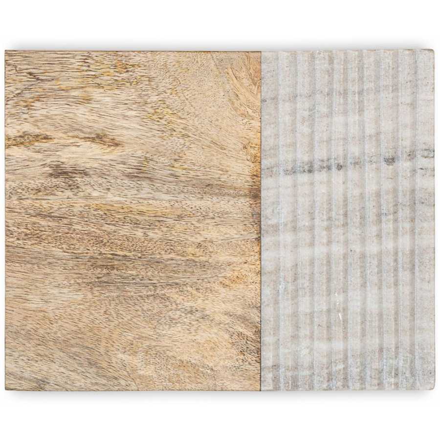 Nkuku Reyna Chopping Board - Brown Marble - Small