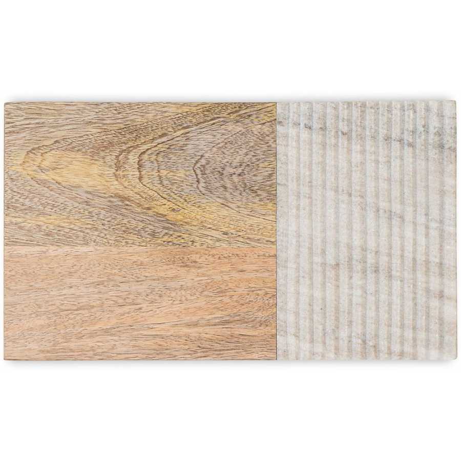 Nkuku Reyna Chopping Board - Brown Marble - Large