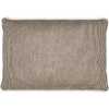 Nkuku Repudi Rectangular Cushion Cover - Soft Grey