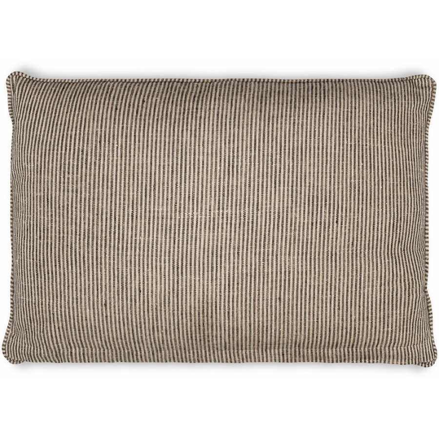 Nkuku Repudi Rectangular Cushion Cover - Soft Grey