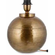 Nkuku Rasan Table Lamp Base - Antique Brass