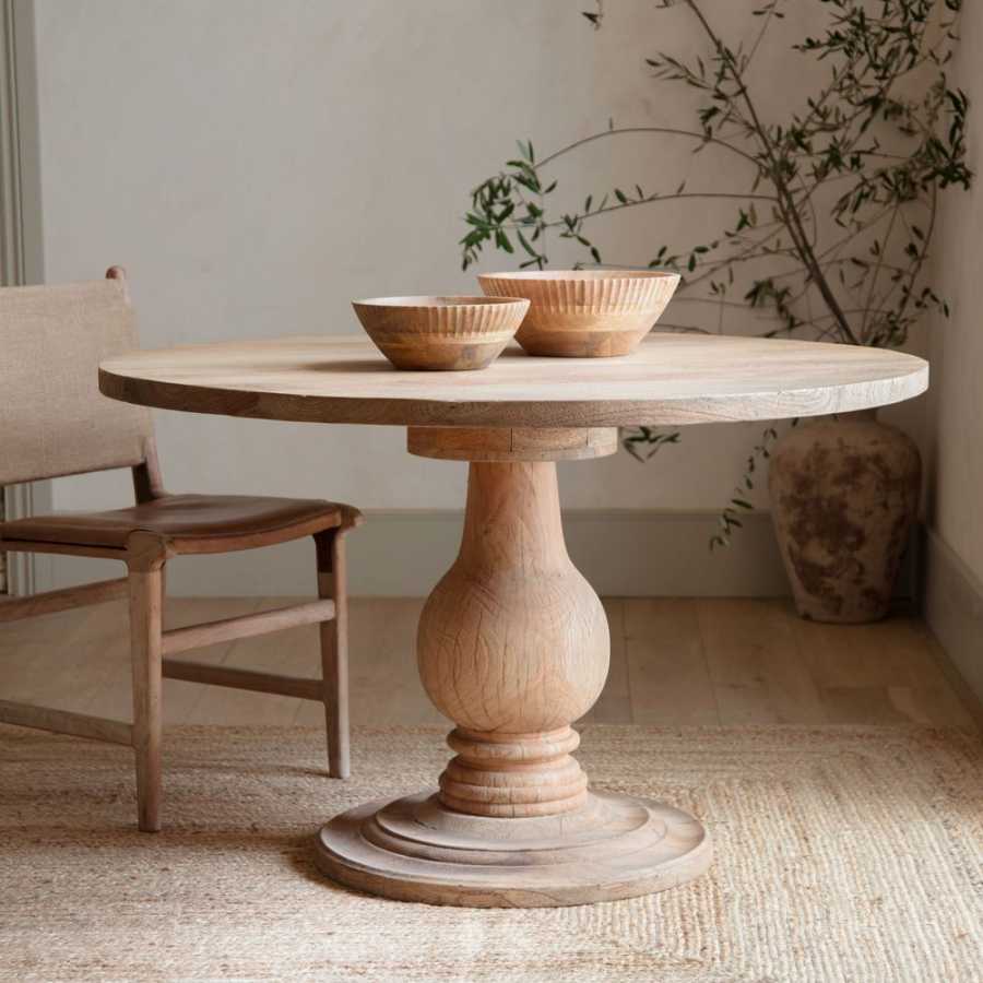 Nkuku Laya Dining Table - Natural - Small