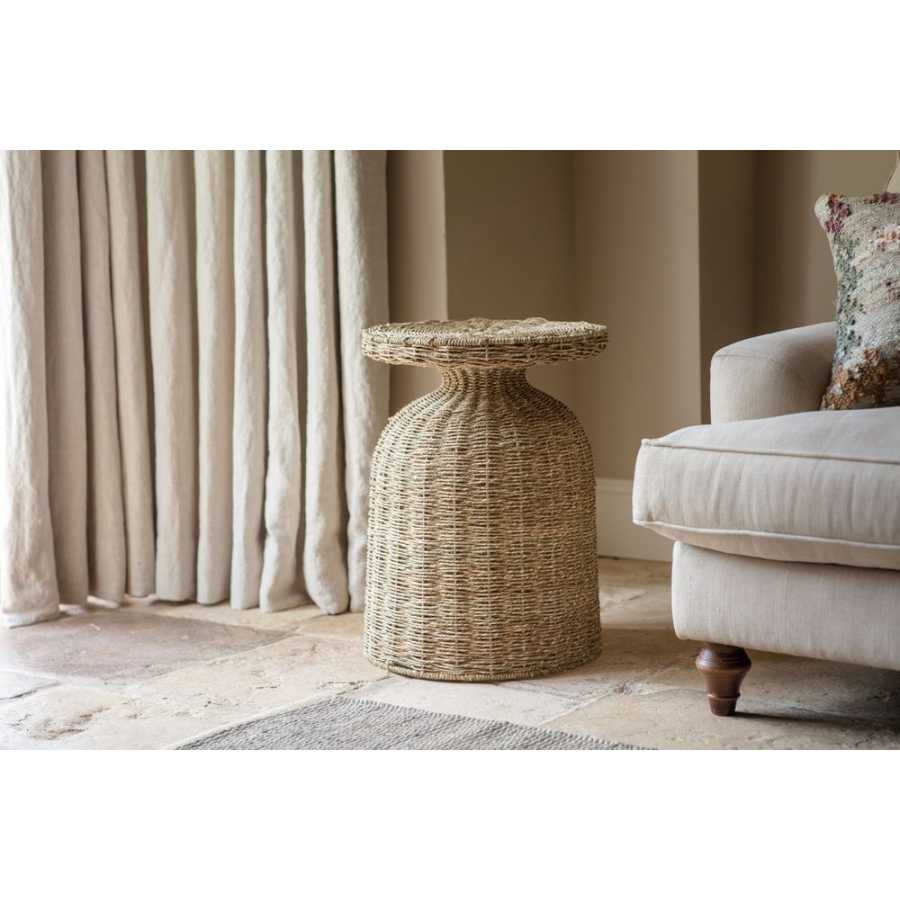 Nkuku Nish Side Table - Natural