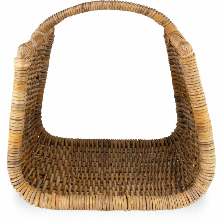 Nkuku Sadra Log Basket - Natural