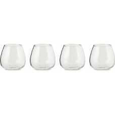 Nkuku Sarda Tumbler Glasses - Set of 4 - Clear