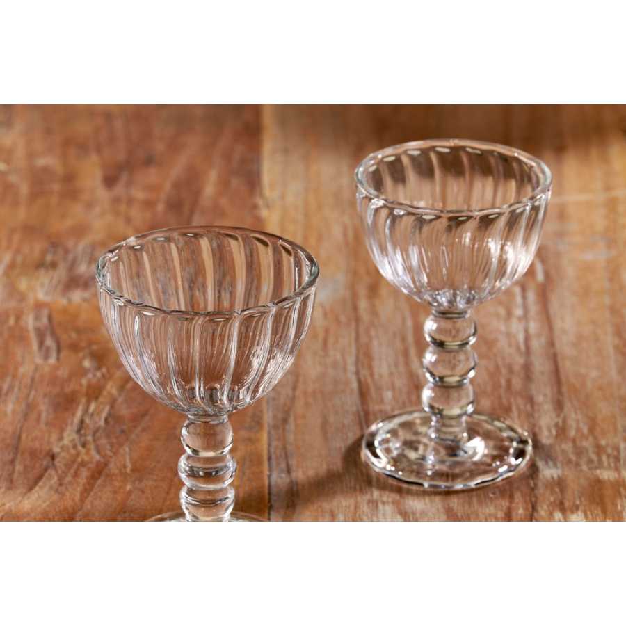 Nkuku Santosa Sherry Glasses - Set of 2 - Clear