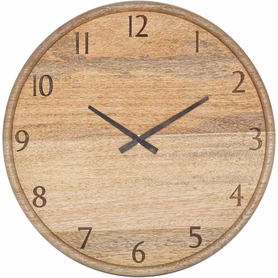 Nkuku Som Wall Clock - Natural