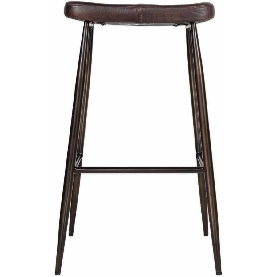 Nkuku Samaira Bar Stool - Chocolate Brown