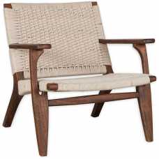 Nkuku Surat Lounge Chair - Natural