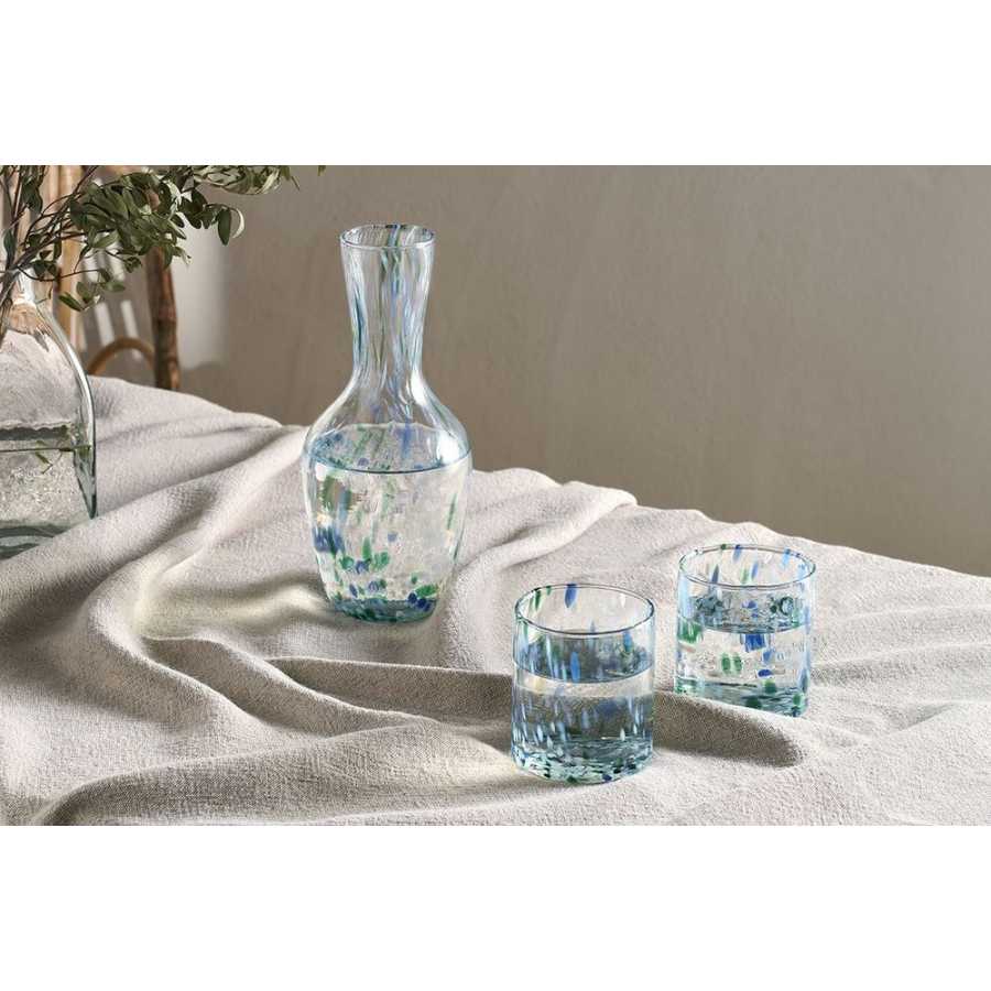 Nkuku Taja Carafe - Sea Blue