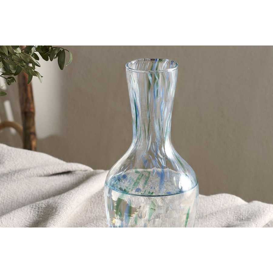 Nkuku Taja Carafe - Sea Blue