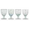 Nkuku Taja Wine Glasses - Set of 4 - Sea Blue