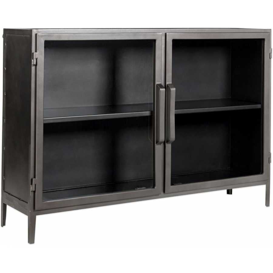 Nkuku Takuas Display Cabinet - Dark Grey