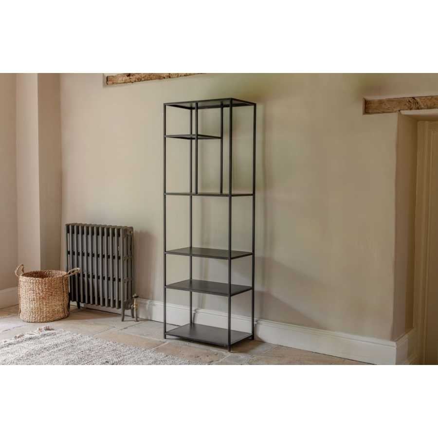 Nkuku Tanvi Shelving Unit - Black