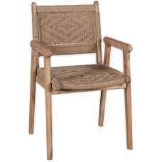 Nkuku Vinay Dining Armchair - Natural