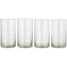 Nkuku Yala Highball Tall Glasses - Set of 4 - Clear