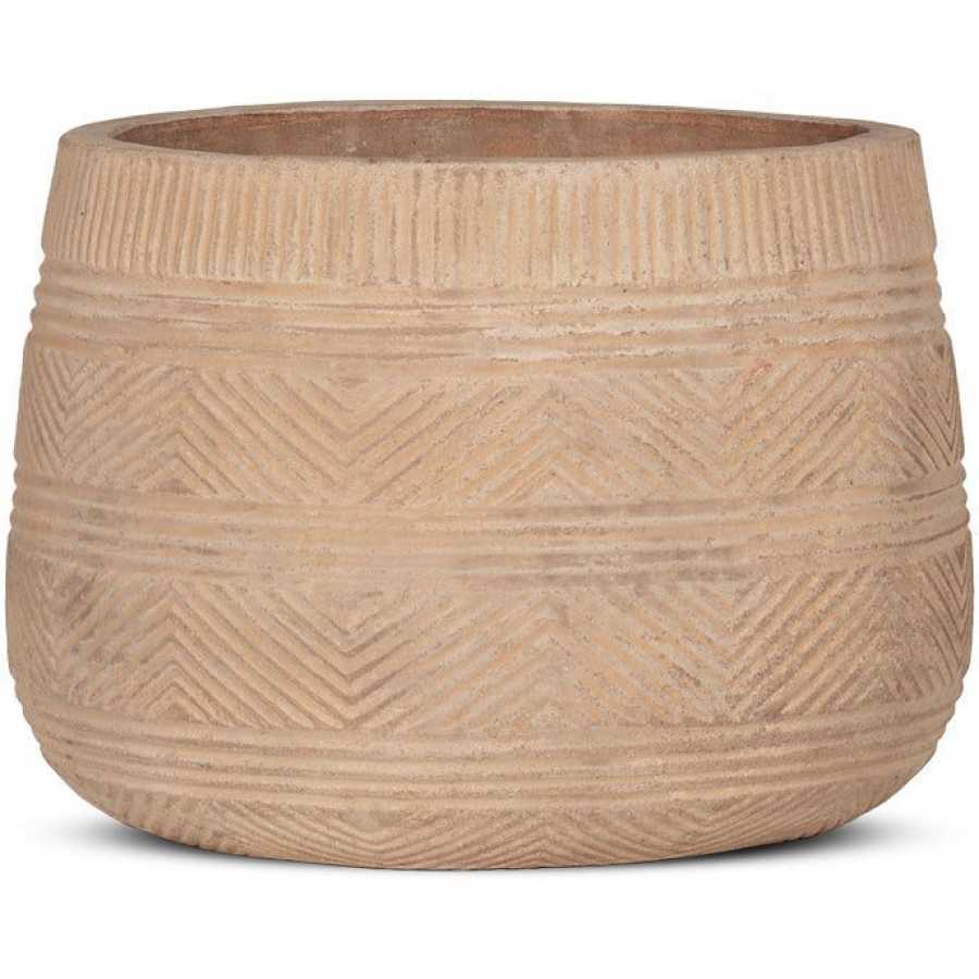 Nkuku Zadie Plant Pot - Terracotta