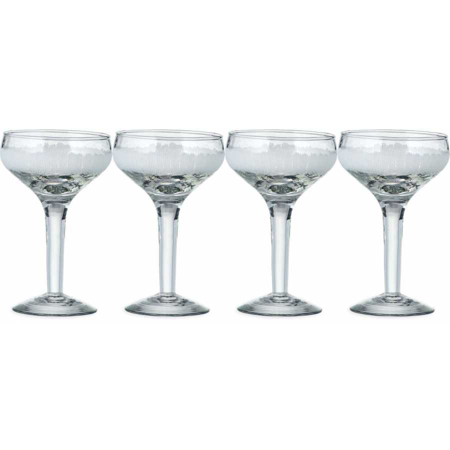 Nkuku Anara Champagne Glasses - Set of 4