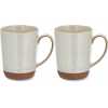 Nkuku Edo Tall Mugs - Set of 2 - Terracotta