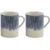 Nkuku Karuma Tall Mugs - Set of 2 - Blue