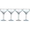 Nkuku Mila Champagne Glasses - Set of 4 - Clear