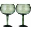 Nkuku Mila Gin Glasses - Set of 2 - Green