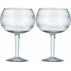 Nkuku Mila Gin Glasses - Set of 2 - Clear