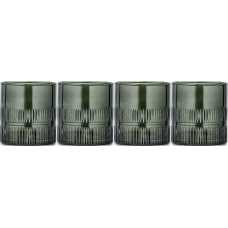 Nkuku Mila Tumbler Glasses - Set of 4 - Green