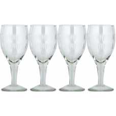 Nkuku Mila Wine Glasses - Set of 4 - Clear