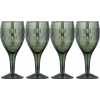 Nkuku Mila Wine Glasses - Set of 4 - Green