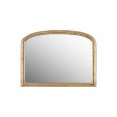 Nkuku Almora Wall Mirror - Antique Brass - Extra Small
