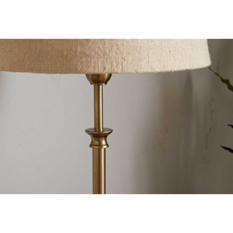 Ehadi Antique Table Lamp - Antique Brass Nkuku Ehadi Antique Table Lamp - Antique Brass