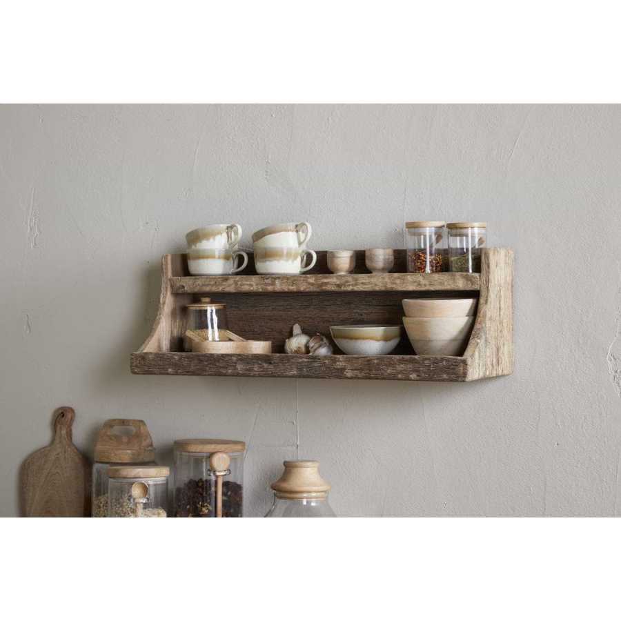 Nkuku Ibo Reclaimed Wood Storage Shelf - Natural