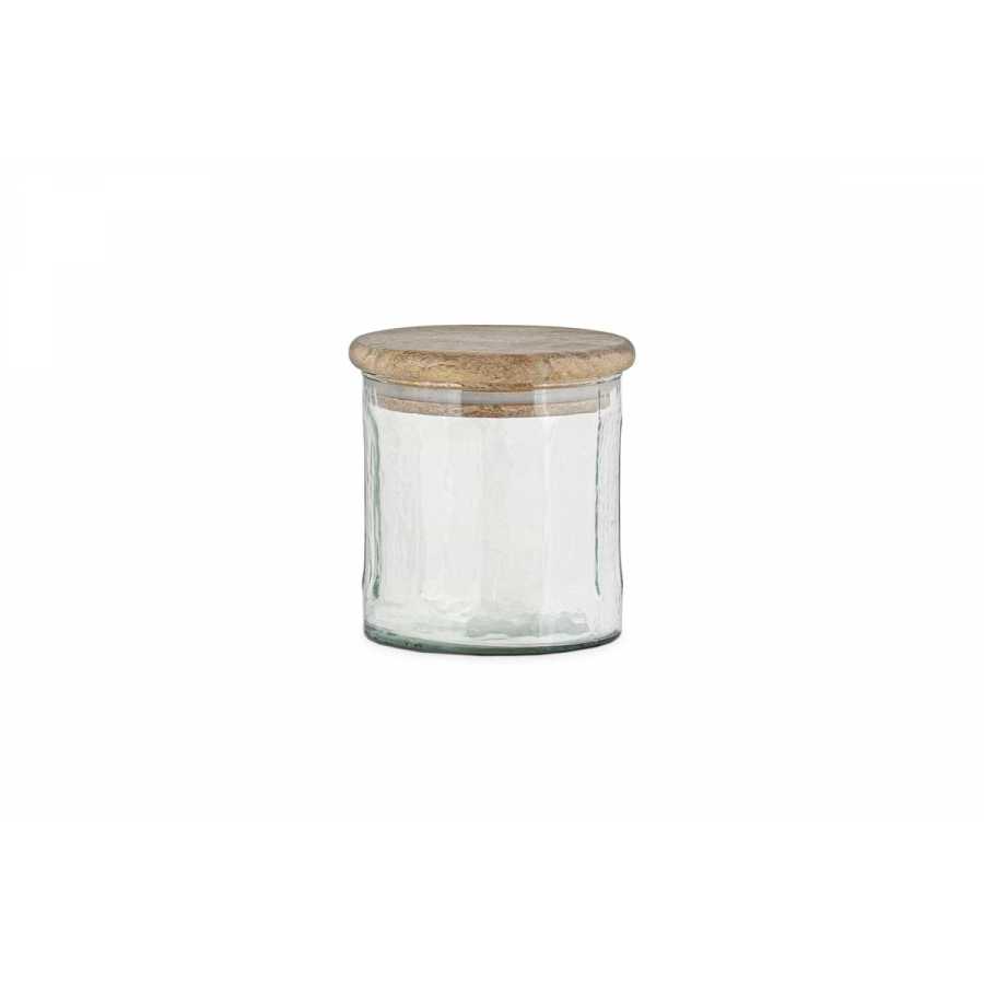 Nkuku Igoko Storage Jar - Clear