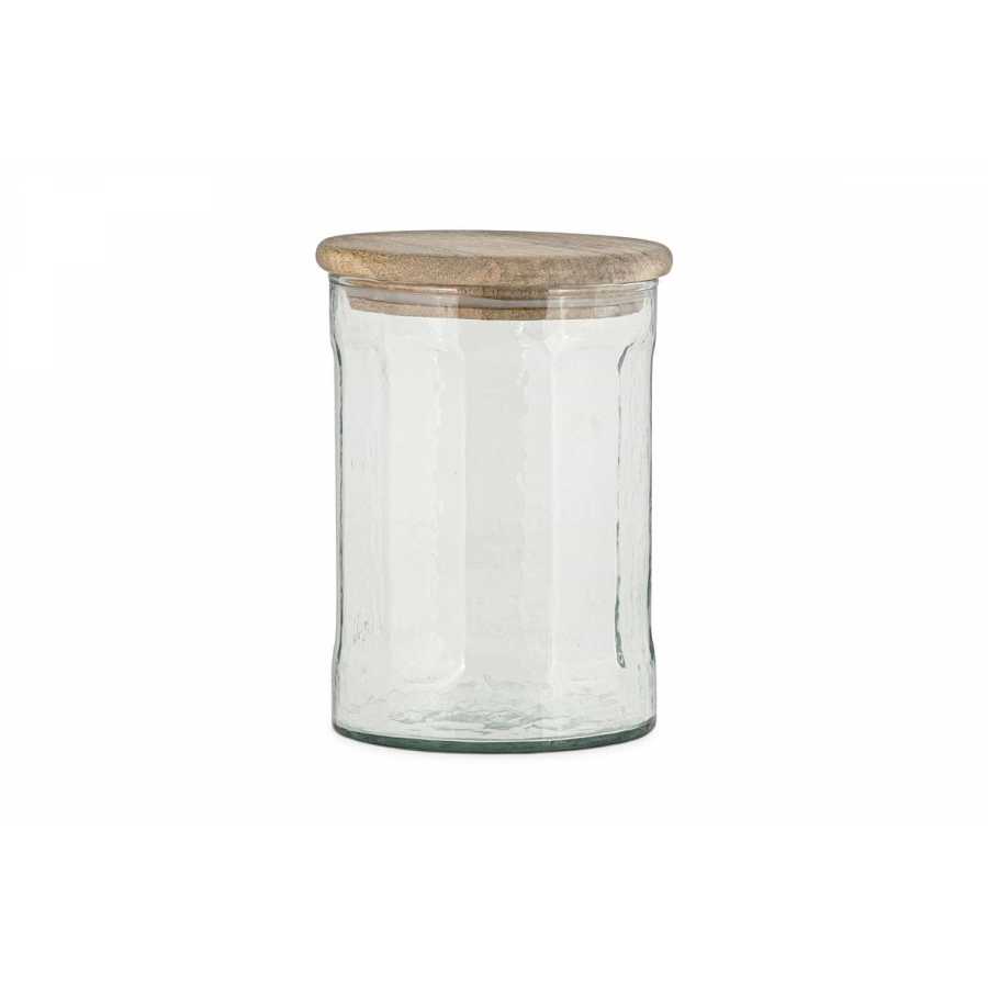Nkuku Igoko Storage Jar - Clear