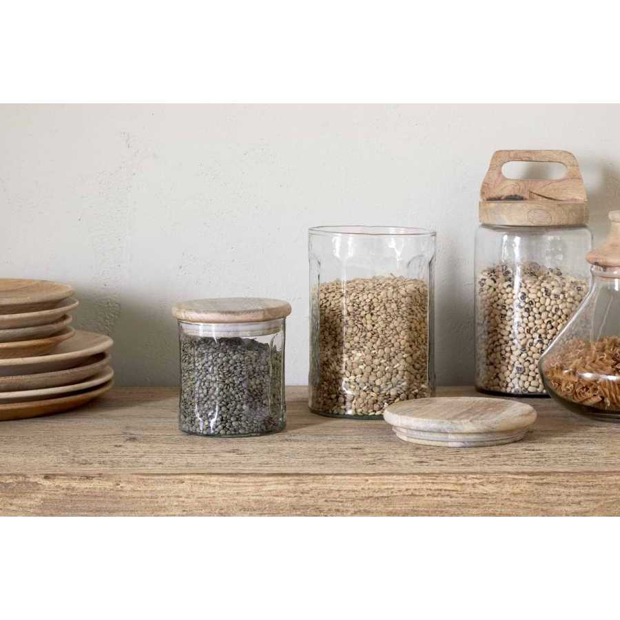 Nkuku Igoko Storage Jar - Clear