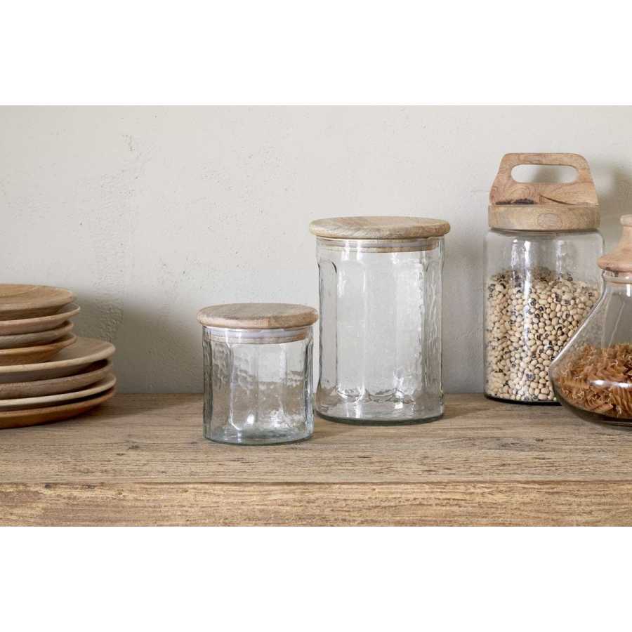 Nkuku Igoko Storage Jar - Clear
