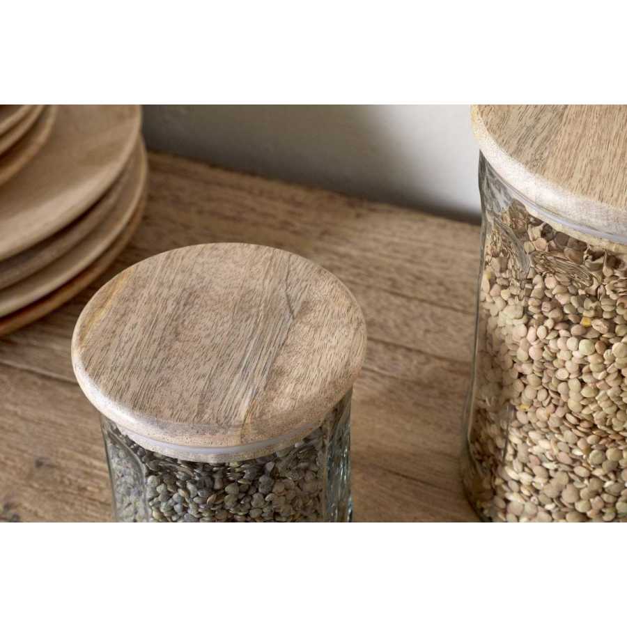 Nkuku Igoko Storage Jar - Clear