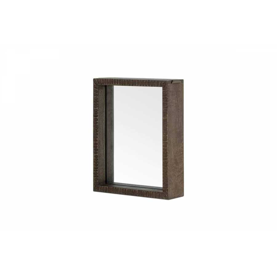 Nkuku Indu Standing Mango Wood Frame - Dark Ash