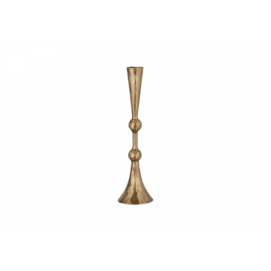 Javanee Candle Holder - Antique Brass Nkuku Javanee Candle Holder - Antique Brass