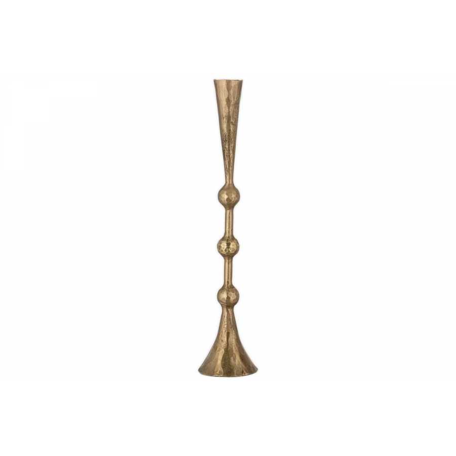 Javanee Candle Holder - Antique Brass Nkuku Javanee Candle Holder - Antique Brass