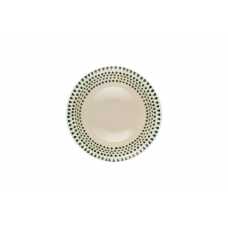 Nkuku Juniper Drop Cereal Bowl - Cream & Juniper