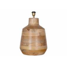 Nkuku Kayo Statement Table Lamp Mango Wood - Natural